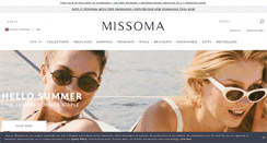 Desktop Screenshot of missoma.com
